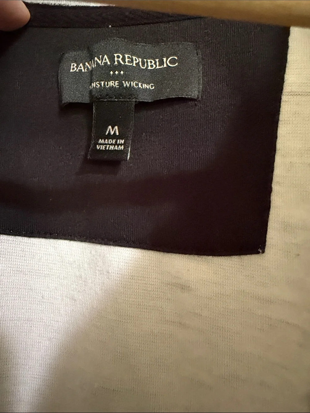 ♻️ Banana Republic Men’s Heather Gray Half-Zip Sweater